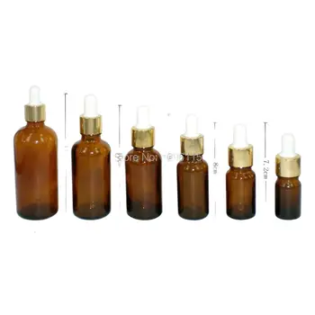 100buc 50ml Ochi de Sticla Dropper Sticle / Flacoane Sticle de Ulei Esențial containere cosmetice puncte de îmbuteliere