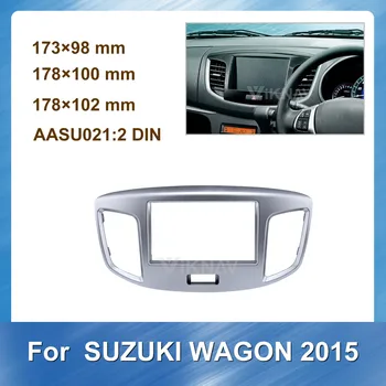 2 Din Masina Auto Radio Multimedia fascia pentru SUZUKI WagonR Dash Kit de Instalare Angel Rama Adaptor