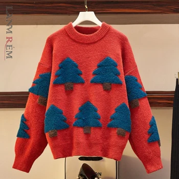 2021 Toamna Iarna Nou Pulovere de Craciun Feminin de Mult Sleeev Largi Tricotate Pulover Femei de Top de Moda de Îmbrăcăminte 2W1887