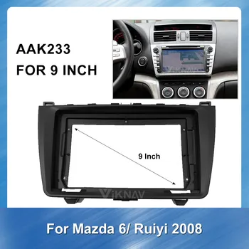2DIN Stereo Auto DVD Radio Fascia pentru Mazda 6 Ruiyi 2008 Player Audio Panou Adaptor Cadru de Bord Mount Kit-ul de Instalare