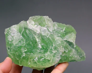 571g Naturale rare Călcat fluorit verde specimene minerale Pietre și cristale de Vindecare de cristal