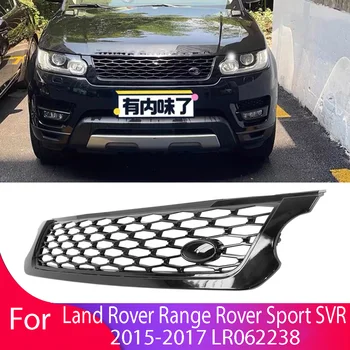 Auto Frontal Superior Grill LR062238 Pentru Land Rover Range Rover Sport SVR 2016 2017 L494 Negru Lucios ABS Curse Grila