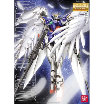 BANDAI MG 1/100 XXXG-00W0 Gundam Wing Zero Personalizate de Asamblare Model de Acțiune Efecte Figura Model Modificarea Figurine Anime