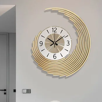 Ceas Ceas De Perete Camera De Zi Modernă Atmosferică Simplu De Uz Casnic Creatoare De Moda Ceas De Arta Personalizat Decorativ
