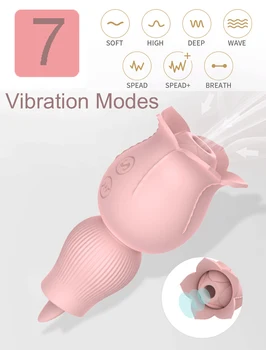Clitorisul cu Limba Vibrații Masaj fără Fir masaj de San Fraier USB Magnetic Reîncărcabilă Stimulator rezistent la apa pentru Femei Cupluri