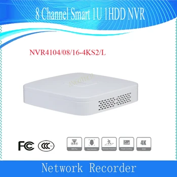 Dahua CCTV NVR 8 Canale Smart 1U 1HDD Recorder Video de Rețea DHI-NVR4108-4KS2/L în stoc DAHUA Securitate NVR
