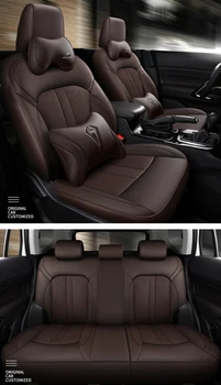 De înaltă calitate din Piele de scaun de masina acoperire Pentru Land Rover Range Rover sport freelander 2 2010 descoperire evoque Velar accesorii