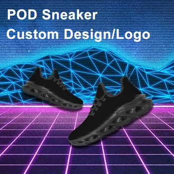 Doginthehole 3D Design Personalizat Barbati Adidas Dantela-Up Pantofi Sport Pentru Adolescent Băieți ochiurilor de Plasă Respirabil 2021 Noua Moda de Încălțăminte
