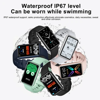 HT5 Plus Smart Watch Bluetooth Bărbați, Femei Ceas Tensiunii Arteriale Temperatura Corpului Smartband Fitness Tracker Sport Brățară