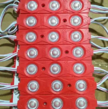 Module cu LED-uri 12V rezistent la apa IP65 1.5 W 3leds/buc Module LED de Iluminat Pentru Semn Reclama Panou cu Iluminare din spate