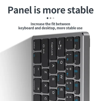 PENTRU Bluetooth + 2.4 GHz Trei-modul Wireless Tastatură și Mouse-ul Combo baterie Reîncărcabilă Keyboard Mouse-ul Setat pentru Mac, iPad, Windows PC