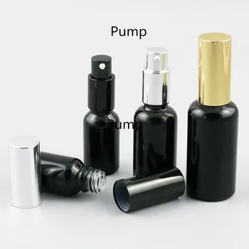 Reîncărcabile Parfum Pompa Sticla cu Pulverizator din Aluminiu Pulverizator Atomizor Portabil Recipient Cosmetic de Sticla de Parfum 10 15 20 30 ml 1 oz