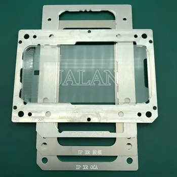 YMJ laminare mucegai pentru iphone XR ecran LCD de poziționare oca polarizor film de sticla cu rama de laminare reparații renovarea
