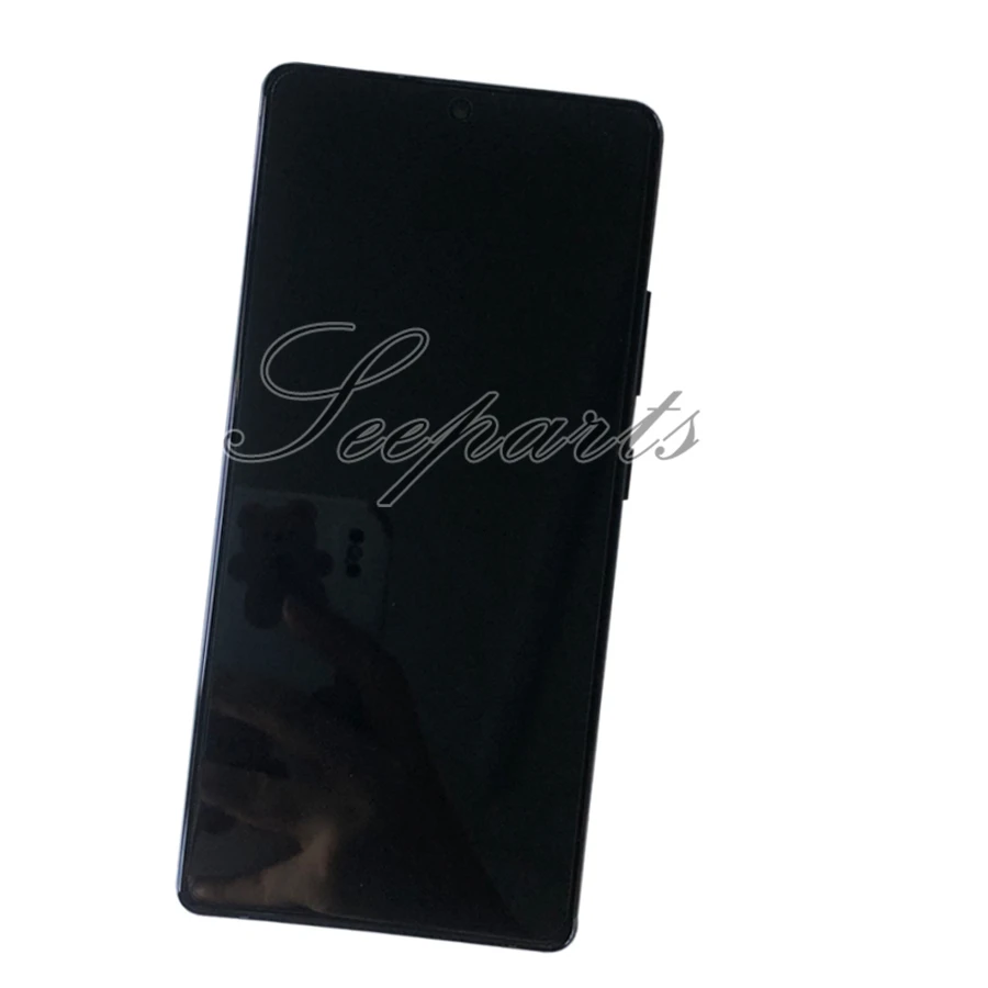 Pentru Samsung Galaxy S10 Lite Display LCD Touch Screen Digitizer Cu Cadru Înlocuirea Ansamblului Pentru Samsung G770F G770F/DS LCD
