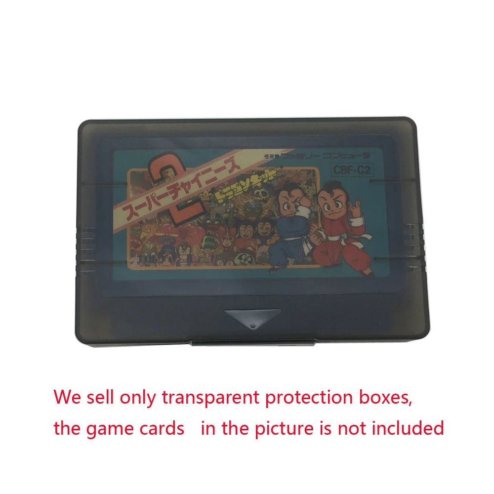 10 buc JP versiune Cutie de Colectare pentru FC Cartuș Obișnuit Card pentru Nintend joc clasic FC carti de joc din plastic cutie de depozitare de caz