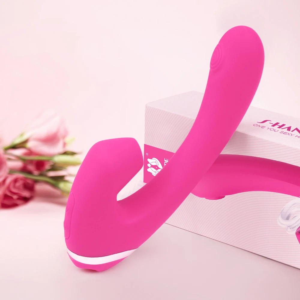 Jucarii sexuale Pentru Femei USB de Încărcare Anal Dildo Suptul Mamelonului Clitoris Vagin Vibrator Magic Wand Massager Sex Oral Lins Mașină