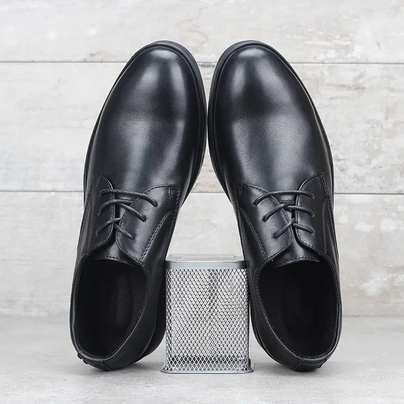 Piele naturala de Afaceri Mens Dantela-up Talpă Moale Respirabil Pantofi Casual barbati pantofi rochie din piele designer de pantofi pentru bărbați de înaltă calitate